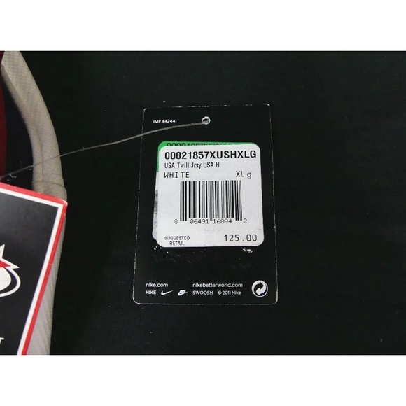 SOLD Nike U.S.A. Olympic Hockey Stitched Jersey - Picture 7 of 8